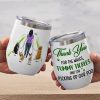 Thank You For The Walks- Gift For Dog Lovers- Personalized Coffee Mug- Dog Lovers Mug