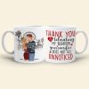 Thank You For Tolerating My Behavior-Personalized Coffee Mug- Couple Gift- Couple Coffee Mug