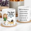 Thank You for Walking Me Hilarious Personalized White Ceramic Mug for Dog Walkers, Customizable with Dog, Perfect Gift for Pet Lovers