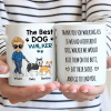 Thank You for Walking Me Hilarious Personalized White Ceramic Mug for Dog Walkers, Customizable with Dog, Perfect Gift for Pet Lovers