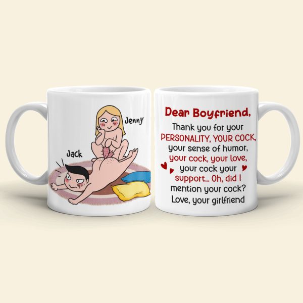 Thank You For Your Personality-Gift For Couple-Personalized Coffee Mug- Funny Couple