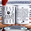 Thank You Furry Much, Precious Dog Groomers, Bone And Paw Prints - Personalized Custom Coffee Mug - DOG069_MG