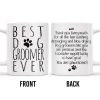 Thank You Furry Much, Precious Dog Groomers, Bone And Paw Prints - Personalized Custom Coffee Mug - DOG069_MG