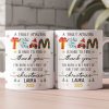 Thank You Gifts For Boss, Coworkers, Friends - A Truly Amazing Team Is Hard To Find - Personalized Mug