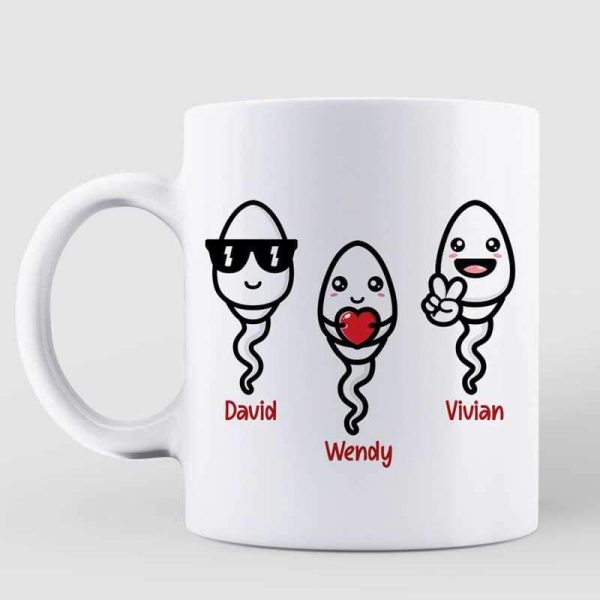 Thanks Dad For Not Pulling Out Little Cute Kids Personalized Mug