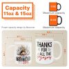 Thanks For All The Orgasms - Personalized Mug