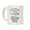 Thanks for Being F***ing Weird with Me Vintage Fish Riders Coffee Mug