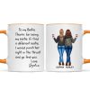 Thanks For Being My Bestie Funny Gift For Best Friends Personalized Mug