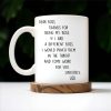 Thanks For Being My Boss Appreciation Coffee Mug - Personalized Custom Coffee Mug - COL028_MG