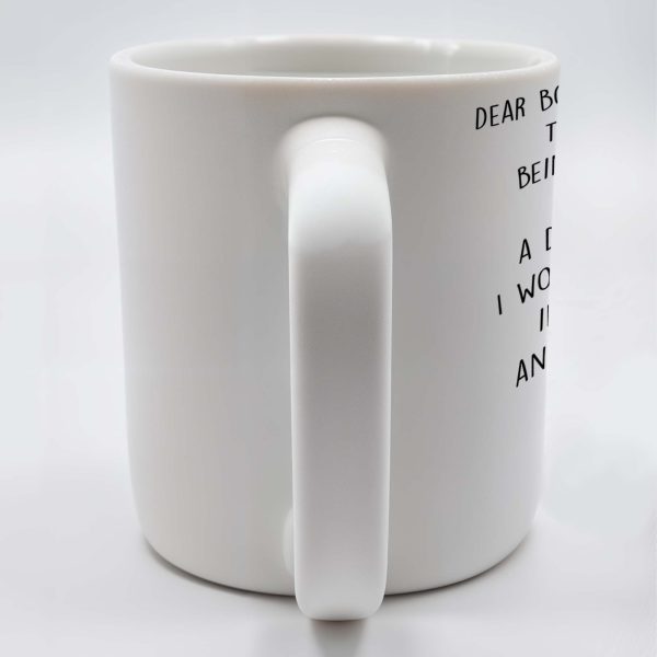 Thanks For Being My Boss Appreciation Coffee Mug - Personalized Custom Coffee Mug - COL028_MG