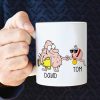 Thanks For Being My Dad, Personalized Coffee Mug, Funny Gift For Dad