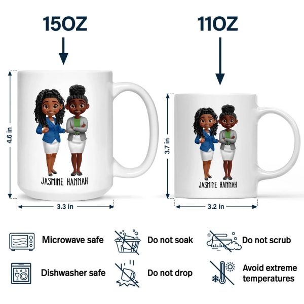 Thanks For Being My Favorite Coworker - Personalized Mug