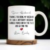 Thanks For Being My Husband, I Would Find You - Personalized Custom Coffee Mug - HSB063_MG