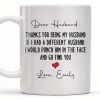 Thanks For Being My Husband, I Would Find You - Personalized Custom Coffee Mug - HSB063_MG