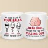 Thanks For Creating Absolute Legends - Family Personalized Custom Mug - Father's Day, Gift For Dad