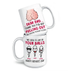 Thanks For Creating Absolute Legends - Family Personalized Custom Mug - Father's Day, Gift For Dad