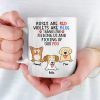 Thanks For Feeding Us And Picking Up Our Poo - Dog Personalized Custom Mug - Gift For Pet Owners, Pet Lovers