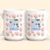 Thanks For Knocking Mum Up - Personalized Photo Mug