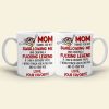 Thanks For Not Swallowing Me Personalized Mug, Funny Mother's Day Gifts
