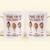 Thanks For Not Swallowing Us - Personalized Photo Mug