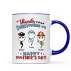 Thanks For Not Swallowing Us Happy Mother's Day Personalized Mug