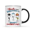 Thanks For Not Swallowing Us Happy Mother's Day Personalized Mug