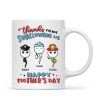 Thanks For Not Swallowing Us Happy Mother's Day Personalized Mug
