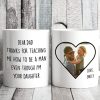 Thanks for Teaching Me How To Be A Man Family Coffee Mug