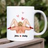Thanks For The Orgasms, Gift For Couple, Personalized Mug, Naughty Couple Mug, Couple Gift