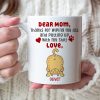 Thanks For Wiping My Ass, Personalized Coffee Mug, Cute Cat Ass Coffee Mug, Mother's Day Gift For Cat Mom