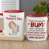 Thanks For Wiping My Bum When I Was Younger - Personalized Mother's Day Mug - Gift For Mom