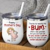 Thanks For Wiping My Bum When I Was Younger - Personalized Mother's Day Mug - Gift For Mom
