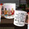 Thanks Mom, Gift For Mommy White Mug