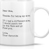 Thanks Mom If I Had A Different Mom I Would Punch Her Funny Coffee Mug, Gift for Mom from Daughter Son Kids Birthday Gift