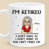 The Adventure Begins - Personalized Custom Mug - Appreciation, Retirement Gift For Coworkers, Work Friends, Colleagues, Family Members
