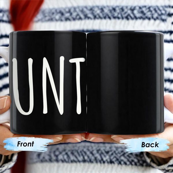 The Best Aunt Ever Custom Mug - Personalized Custom Coffee Mug - COL081_MG