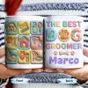 The Best Big Groomer Mug With Dog Icons - Personalized Custom Coffee Mug - JBS069_MG