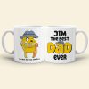 The Best Dad Ever 04DNHN280423 Gift For Father's Day White Mug