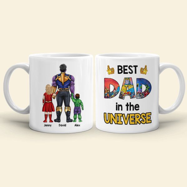The Best Dad Personalized Coffee Mug DR-WHM-02QHHN130523TM