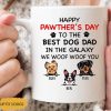 The Best Dog Dad In The Galaxy Dog Coffee Mug