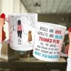 The Best Dog Walker, Dad Mom Pet Lover Personalized Coffee Mug White Mug, Gift For Dad Mom