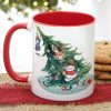 The Cats Stole Christmas- Personalized Accent Mug -Gift For Cat Lover- Christmas Gift- CC-AM11OZ-03htqn191023