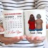 The Day You Became Calendar Family Gift Personalized Mug