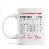 The Day You Became Calendar Family Gift Personalized Mug