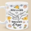 The Dog Is The God Of Frolic - Dog Personalized Custom 3D Inflated Effect Printed Mug - Mother's Day, Gift For Pet Owners, Pet Lovers