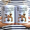 The Dog Times Best Dog Mom Ever - Personalized White Edge-to-Edge Mug