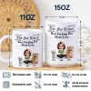 The Dog Times Best Dog Mom Ever - Personalized White Edge-to-Edge Mug
