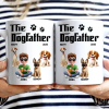 The Dogfather 3D Pet Lover - Personalized Mug