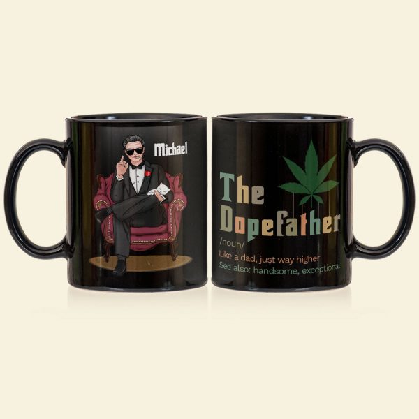 The Dope Father Personalized Coffee Mug 02DNPO270523HA