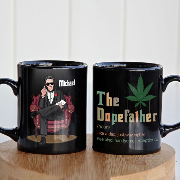The Dope Father Personalized Coffee Mug 02DNPO270523HA